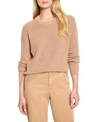 NIC+ZOE - Shaker Stitch Crewneck Sweater - Lyst