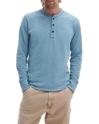 Rag & Bone - Classic Flame Henley Tee - Lyst
