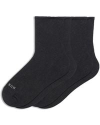Hue - Mini Crew Socks, Pack Of 2 - Lyst
