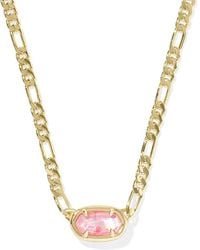 Kendra Scott - Elisa Figaro Chain Short Pendant Necklace, 16-19 - Lyst