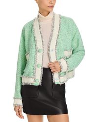 Essentiel Antwerp - Fringe Trim Colorblocked Jacket - Lyst