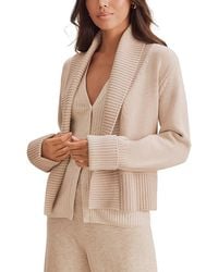 Splendid - Aria Open Front Sweater Jacket - Lyst