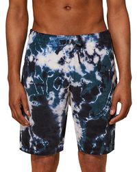 Vilebrequin - Rough Ocean Tie Dye Terry Bermuda Shorts - Lyst
