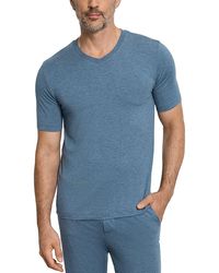 Hanro - Lounge V-Neck Tee - Lyst