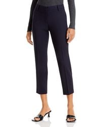 Theory - Treeca Wool-Blend Cropped Pants - Lyst