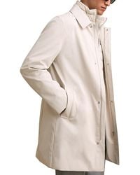 Reiss - Logan Regular Fit Hybrid Removable Inner Overcoat - Lyst