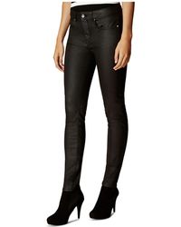 karen millen coated skinny jeans