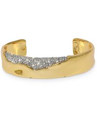 Alexis - Solanales Crystal Cuff Bracelet - Lyst