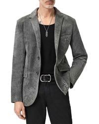 John Varvatos - Winston Two Button Leather Jacket - Lyst