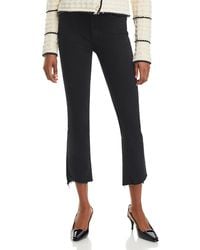 Mother - The Insider High Rise Crop Step Fray Bootcut Jeans - Lyst