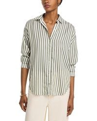 Bella Dahl - Oversized Button Down Shirt - Lyst