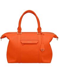 Maison De Sabre - Large Leather Weekender Bag - Lyst