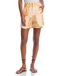 JUAN DE DIOS - Tomaso Printed Linen Shorts - Lyst