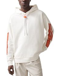 Reiss - Oversized Mclaren Racing Graphic Hoodie - Lyst
