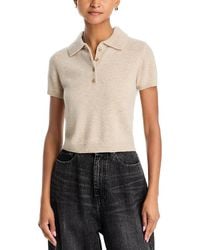 Jonathan Simkhai - Twila Cashmere Polo Sweater - Lyst