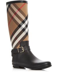 Burberry Rain Boots Vintage Check in 