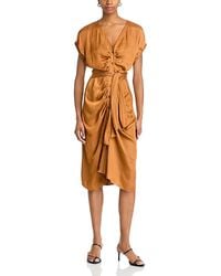 Steve Madden - Bruno Tie Waist Dress - Lyst
