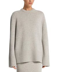 Michael Kors - Cashmere Crewneck Tunic Sweater - Lyst