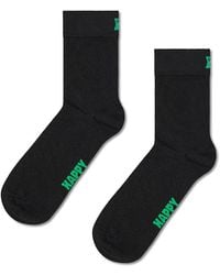 Happy Socks - Solid 1/2 Crew Socks - Lyst