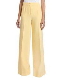 Santorelli - Lily Wide Leg Pants With Slanted Side Pockets - Lyst