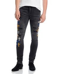 RTA - Bryant Distressed Skinny Jeans - Lyst