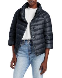 Herno - Sofia Iconico Cropped Down Puffer Coat - Lyst