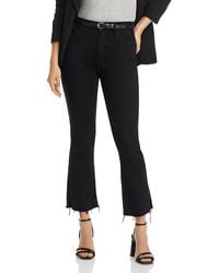 Mother - The Lil' Hustler Petites Ankle High Rise Cropped Bootcut Jeans - Lyst