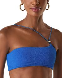 ViX - Pixie Asymmetric Bandeau Bikini Top - Lyst