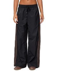 Edikted - Kieran Stripey Nylon Track Pants - Lyst