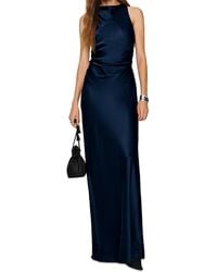 satin strapless dress Final Sale Plus Size Satin Strapless Mini Dress with Side Train in Black