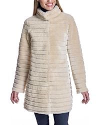 Maximilian - Grooved Shearling Jacket - Lyst