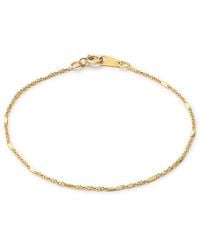 Ana Luisa - Solid Singapore Chain Bracelet - Lyst