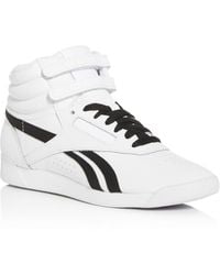metallic high top reebok