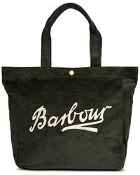 Barbour - Carrick Cord Tote - Lyst