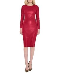 AS by DF - Mrs Smith Stretch Leather Dress - Lyst