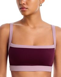 Splits59 - Monah Rigor Square Neck Sports Bra - Lyst