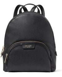 Kate Spade - Hudson Pebbled Leather Medium Backpack - Lyst