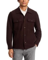 Eleventy - Wool Overshirt - Lyst