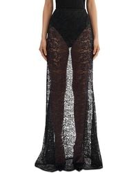 Lamarque - Lace Maxi Skirt - Lyst