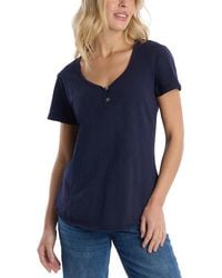 Wilt - Clothing Henley Short Sleeve Tee - Lyst