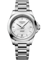 Longines - Conquest Watch, 34Mm - Lyst