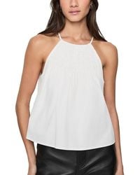 Rebecca Minkoff - Cassie Smocked Top - Lyst