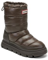 HUNTER - Maribels 2 Puffer Boots - Lyst