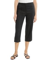 Theory - Slit Capri Pants - Lyst