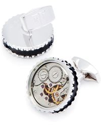 Tateossian - Skeleton Gear Cufflinks - Lyst