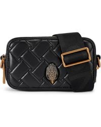 Kurt Geiger - Kensington Small Quilted Leather Camera Bag - Lyst