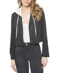 Central Park West - Cropped Fitted Dickey Jacket - Lyst