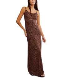 Free People - Zoey Printed Maxi Dress - Lyst