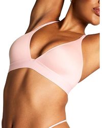 NEGATIVE - Glace Triangle Bra - Lyst
