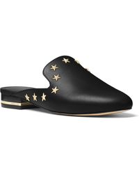 michael kors flat mules